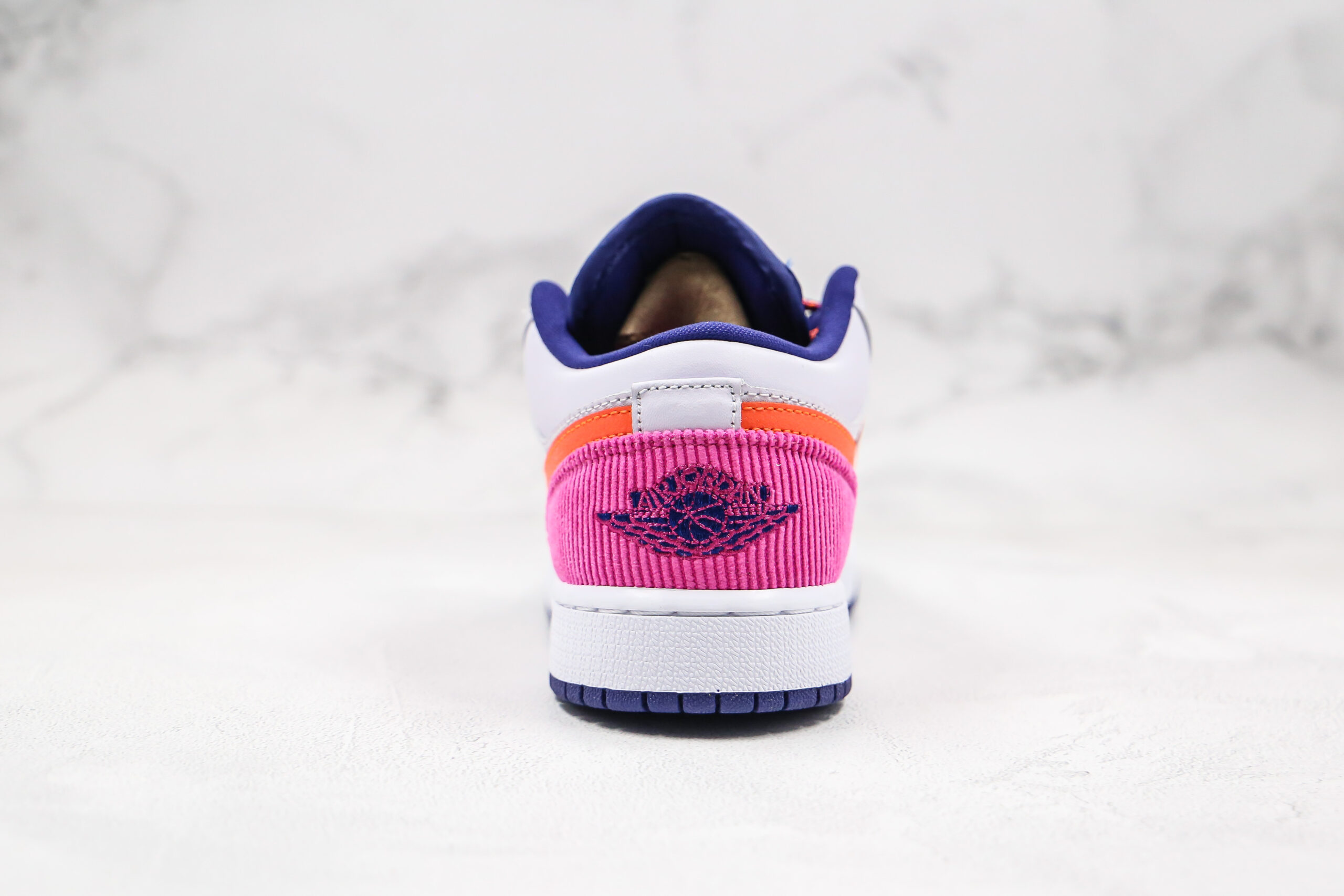 Nike Air Jordan 1 Low GS" Pink Corduroy" 2026 | Drip Kickz Nike Air Jordan 1 Low GS" Pink Corduroy" - Image 6