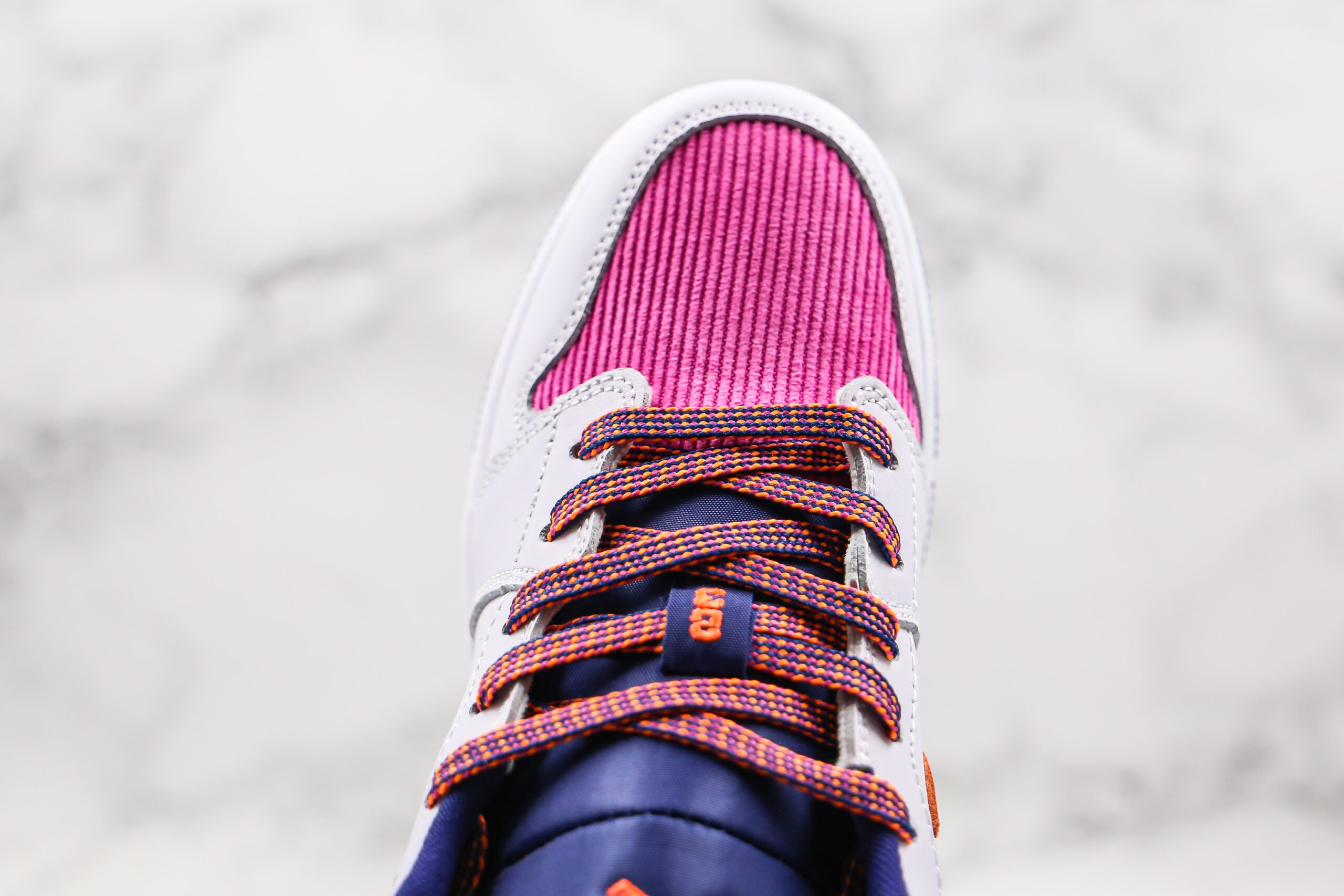Nike Air Jordan 1 Low GS" Pink Corduroy" 2026 | Drip Kickz Nike Air Jordan 1 Low GS" Pink Corduroy" - Image 3