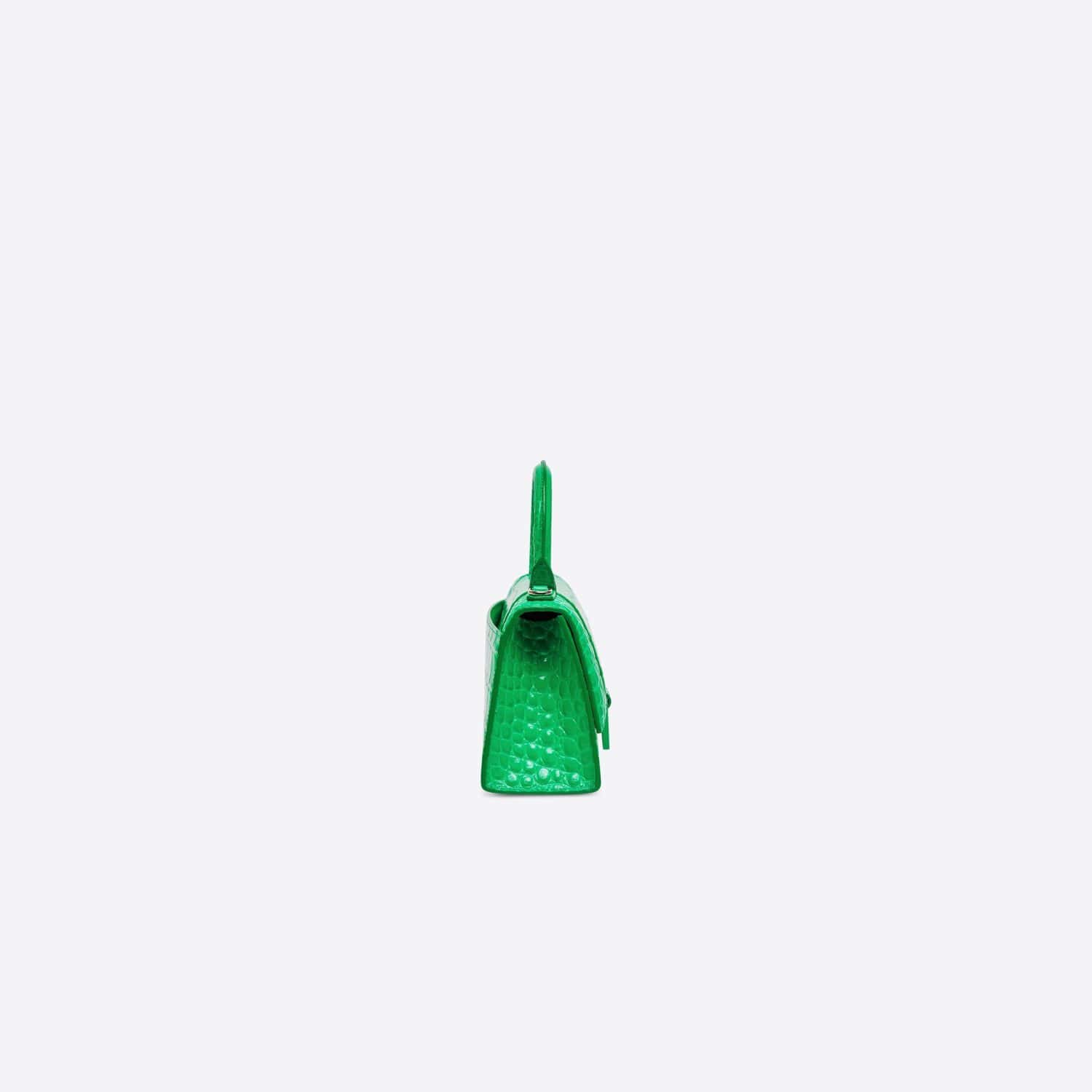 HOURGLASS SHOULDER BAG – GREEN CROCODILE 2026 | Drip Kickz HOURGLASS SHOULDER BAG – GREEN CROCODILE - Image 3