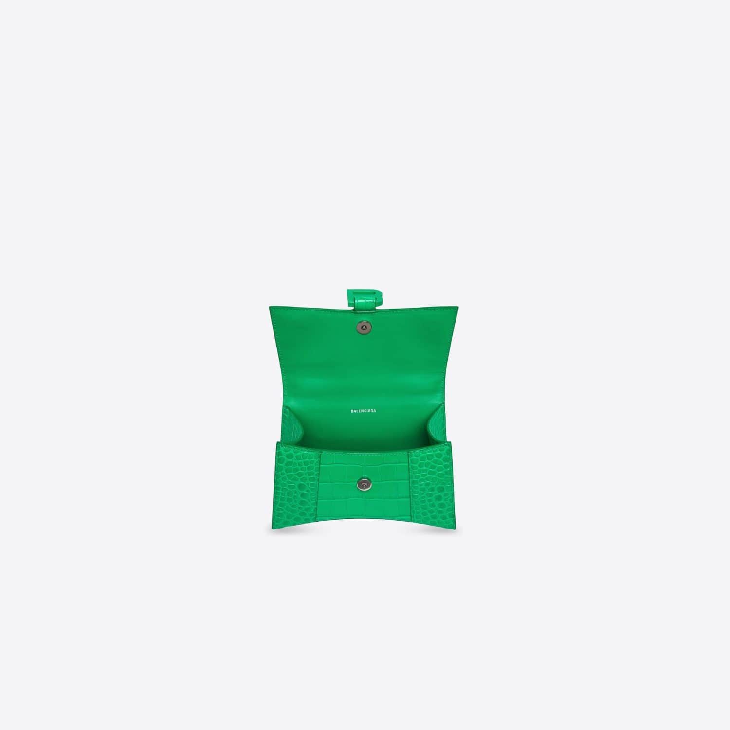 HOURGLASS SHOULDER BAG – GREEN CROCODILE 2026 | Drip Kickz HOURGLASS SHOULDER BAG – GREEN CROCODILE - Image 5