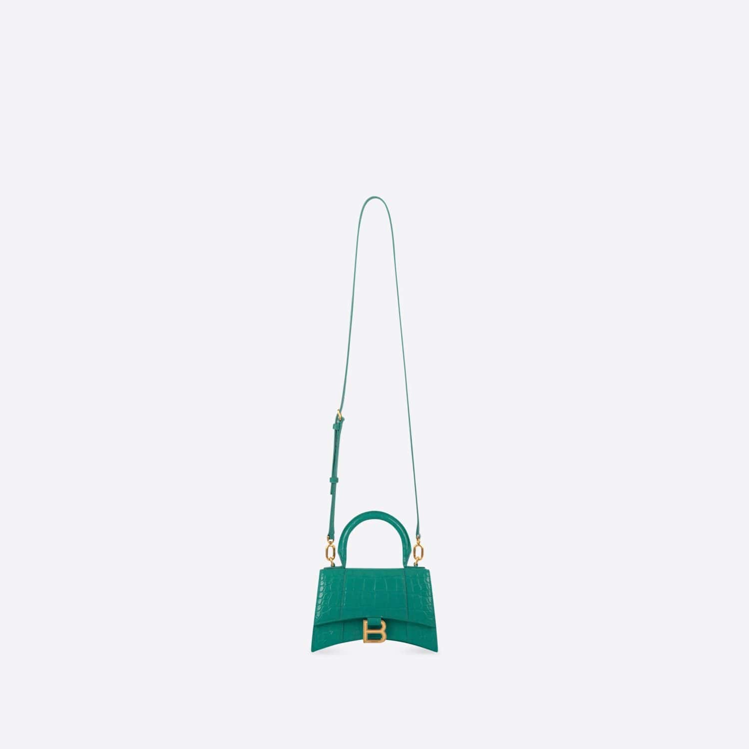 HOURGLASS SHOULDER BAG – DARK CROCODILE 2026 | Drip Kickz HOURGLASS SHOULDER BAG – DARK CROCODILE - Image 4