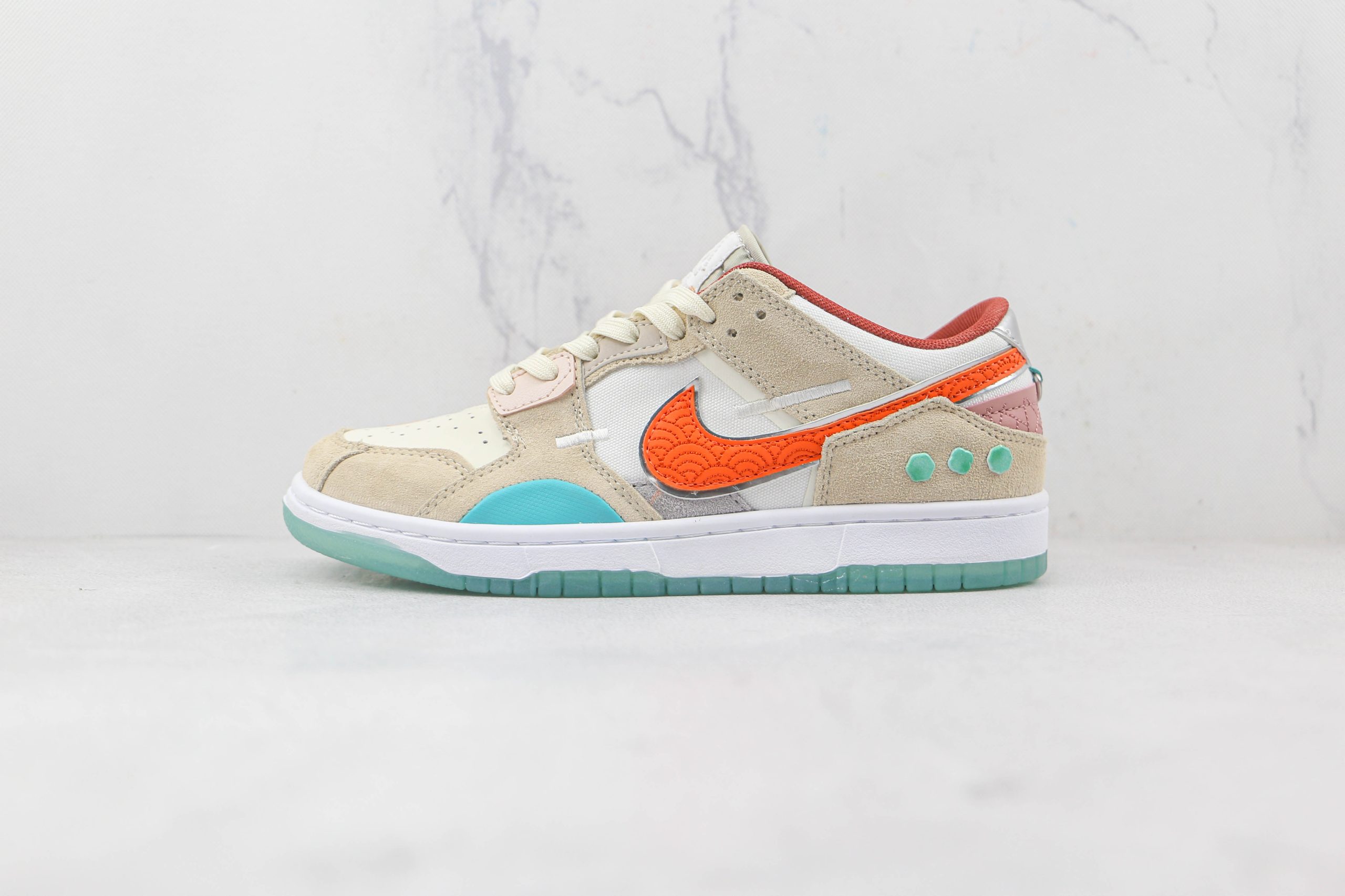 NIKE SB Dunk Low White orange blue 2026 | Drip Kickz NIKE SB Dunk Low White orange blue