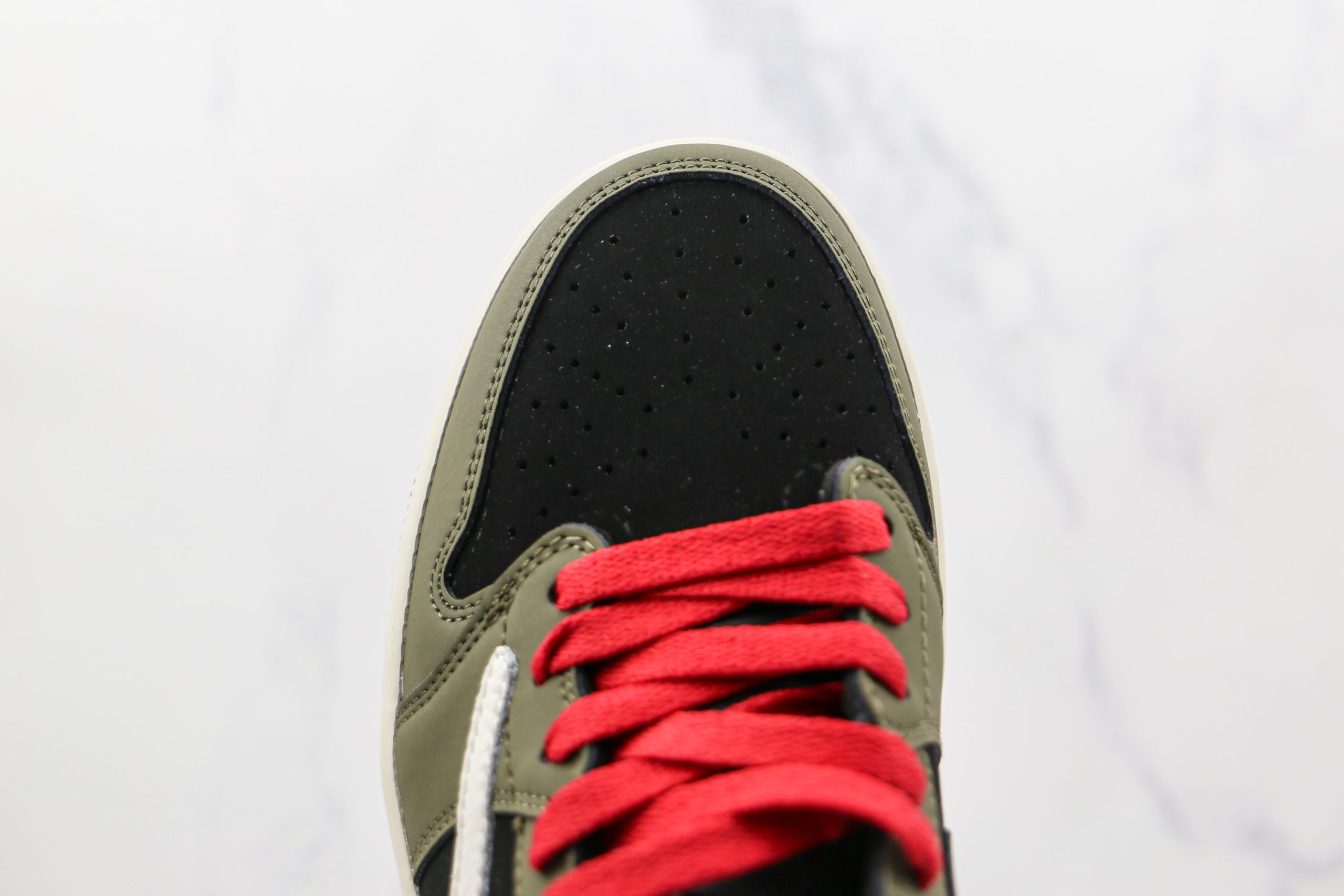 NIKE Air Jordan 1 Low Barb army green 2026 | Drip Kickz NIKE Air Jordan 1 Low Barb army green - Image 4