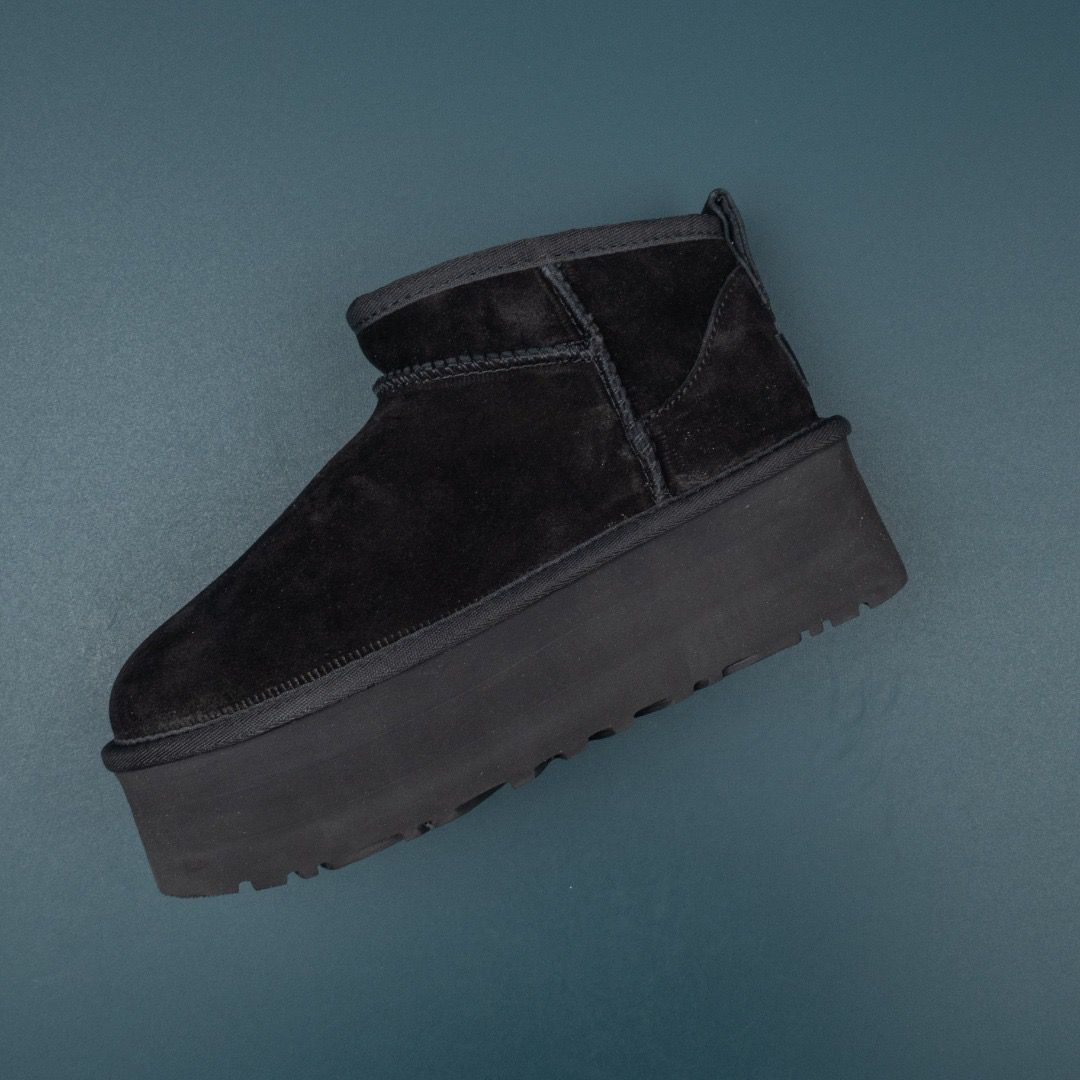 Classic Mini Platform Black 2026 | Drip Kickz Classic Mini Platform Black