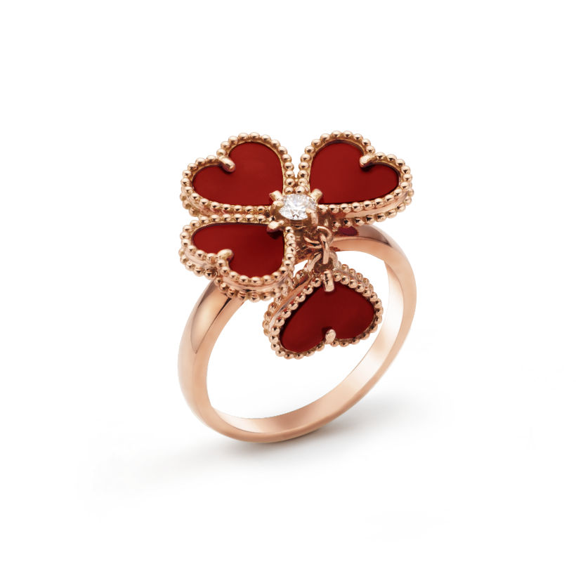 Sweet Alhambra effeuillage ring 2026 | Drip Kickz Sweet Alhambra effeuillage ring
