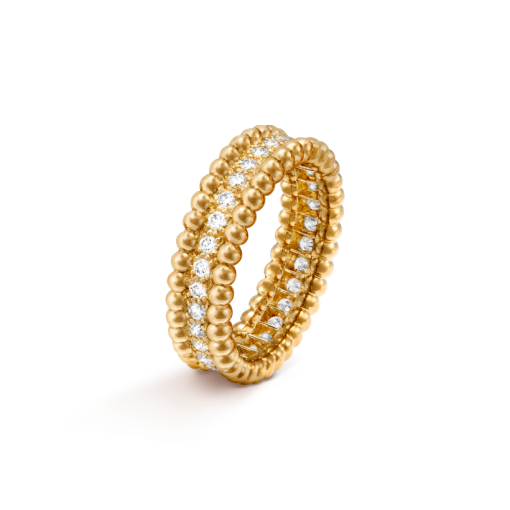 Perlée diamonds ring