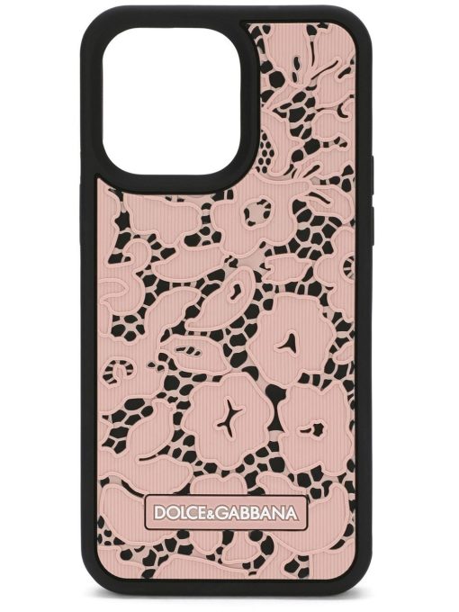 DG Floral-lace iPhone 14 Pro Max Case - Image 2