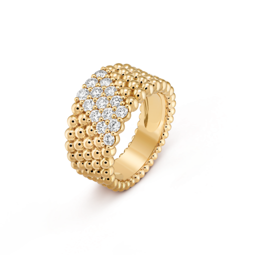 Perlée diamonds ring