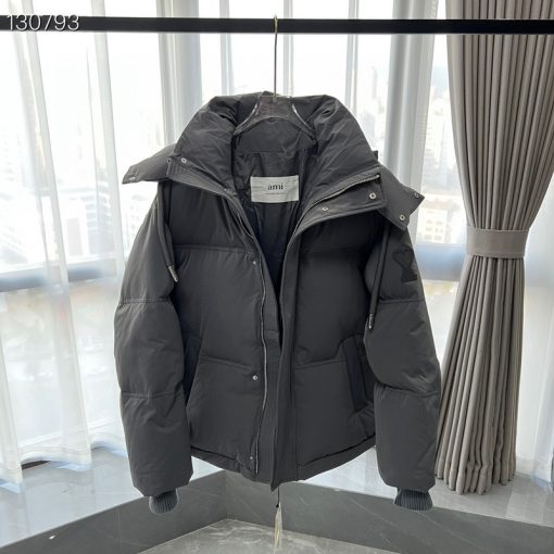 AMI Paris New Down Jacket Outer Space - Image 2