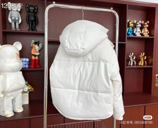 AMI Paris New Down Jacket White - Image 2