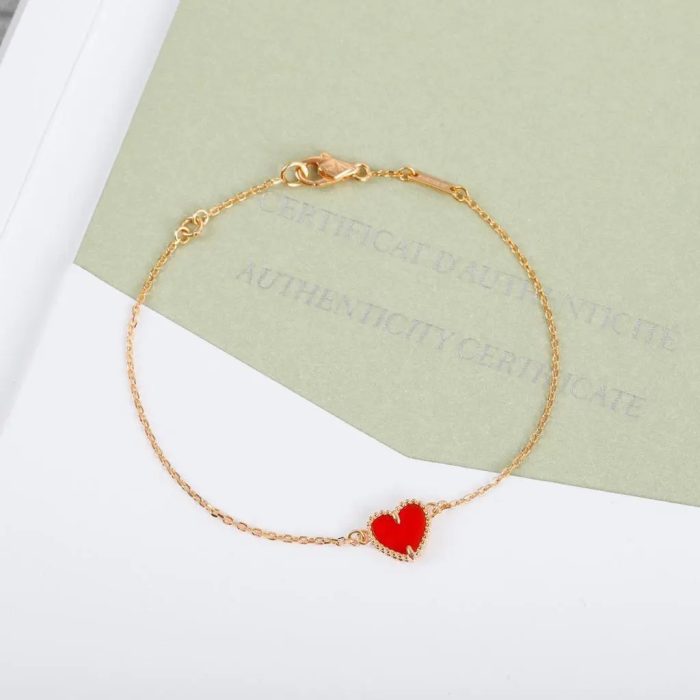 Van Cleef & Arpels Bracelet Red Heart 2026 | Drip Kickz Van Cleef & Arpels Bracelet Red Heart