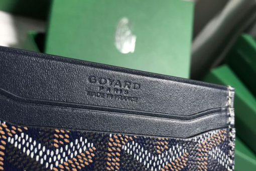 Goyard Card Holder Wallet Black for Men 2025