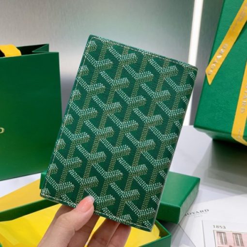 Goyard Saint Pierre Card Holder Wallet Green