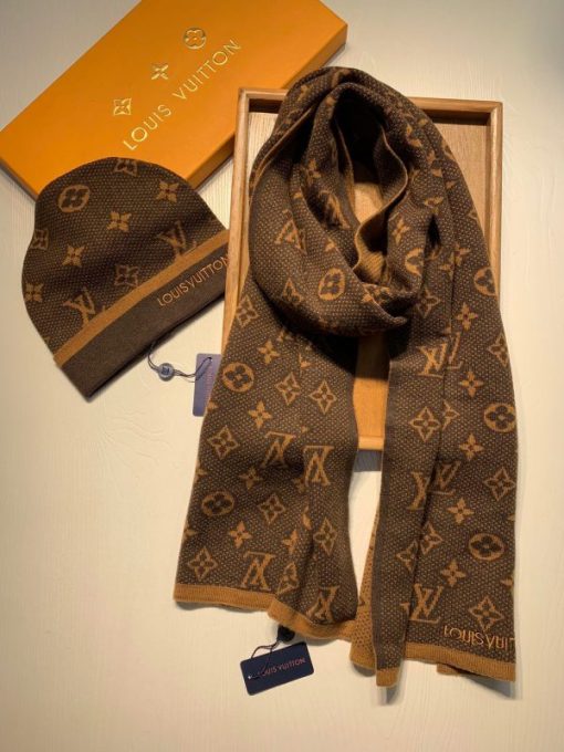 LV Scarf Hat - Image 4