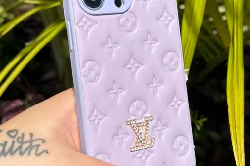 LV Lavender V iPhone Case 2025