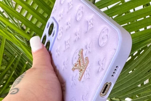 LV Lavender V iPhone Case 2025