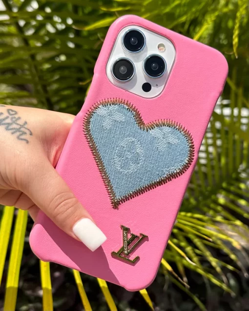 LV LPink V iPhone Case - Image 2