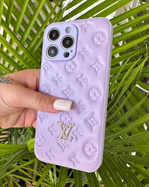 LV Lavender V iPhone Case