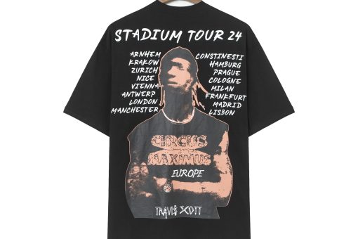 Travis Scott AstroWorld T-Shirt Black 2025