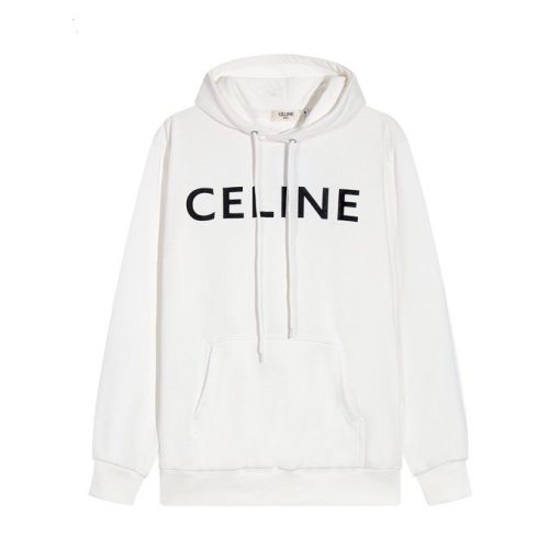 Hoodie White Black - Image 2