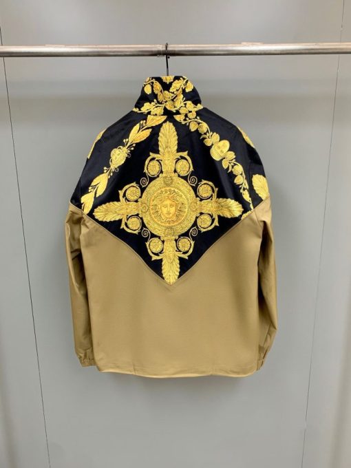 Versace Jacket Black Beige - Image 2