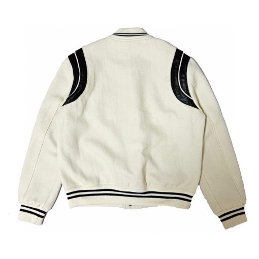 Yves Saint Lauren Jacket Cream Black - Image 2