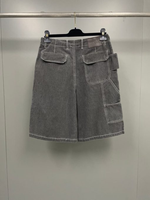 Dior x Stone Island Short Grey - Image 2