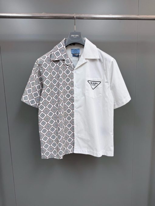 Prada Shirt Two Part White