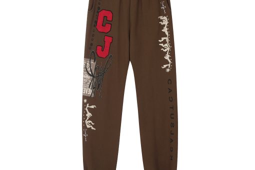 Travis Scott Flare Sweatpants Brown 2025