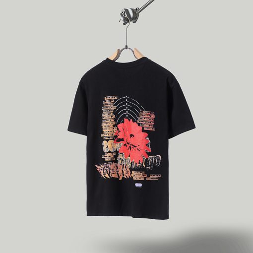 Travis Scott Graffiti T-Shirt Black Print - Image 2