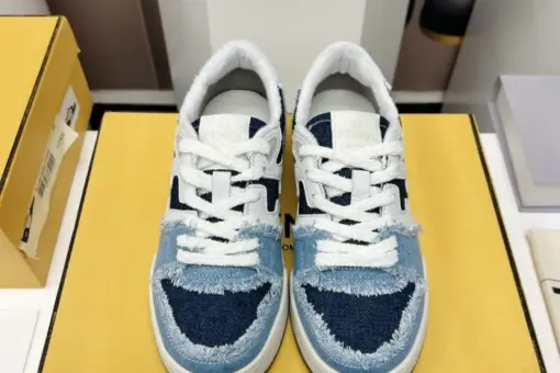 Fendi Match Low Top Sneaker Blue 2025