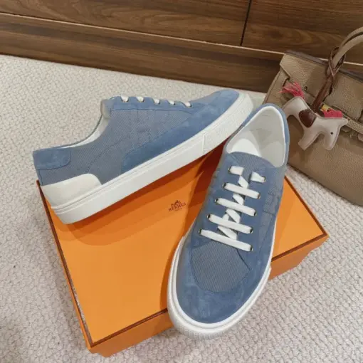 Hermes Deep Sneaker Blue - Image 2