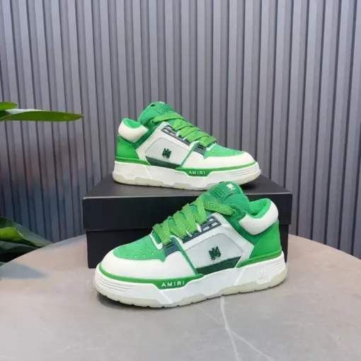 Amiri MA-1 Bread  Sneaker Green White - Image 2