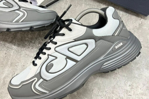 Dior B30 - TRAINER Gray Brilliant-Finish Technical Fabric 2025