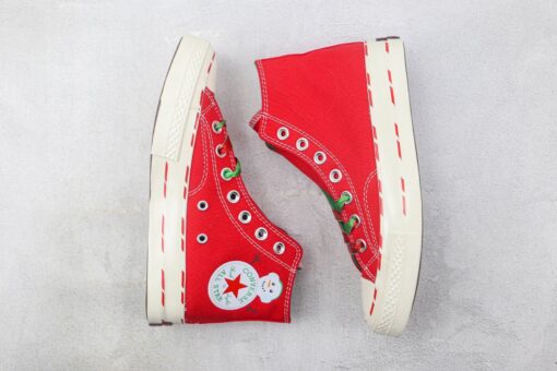 Chuck Taylor 1970s High"Christmas " Red - Image 3