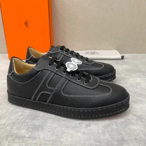 Hermes Boomerang Sneaker Black