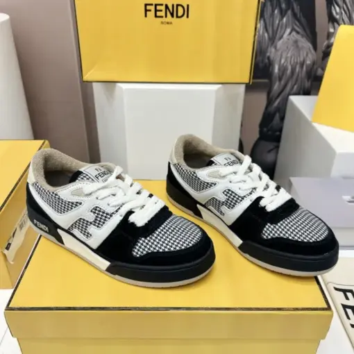 Fendi Match Low Top Sneaker Core Black