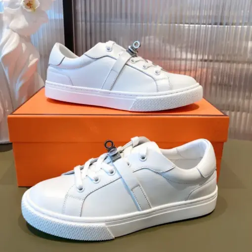 Hermes Day Sneaker White - Image 2