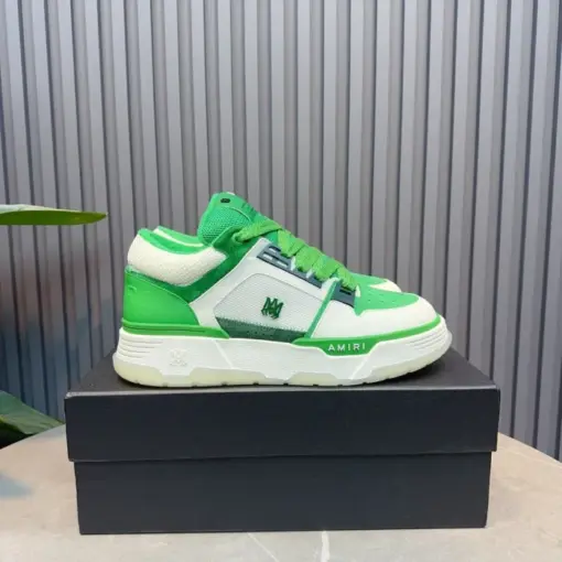 Amiri MA-1 Bread  Sneaker Green White - Image 4