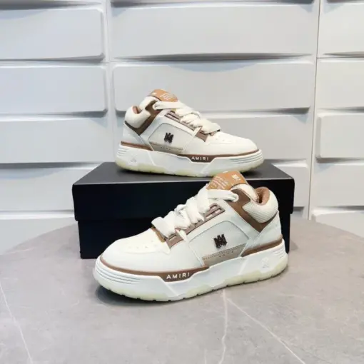 Amiri MA-1 Bread  Sneaker White Brown - Image 3