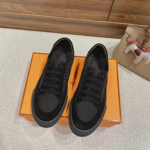 Hermes Deep Sneaker Black - Image 4