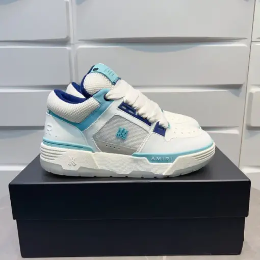 Amiri MA-1 Bread  Sneaker White Baby Blue - Image 3