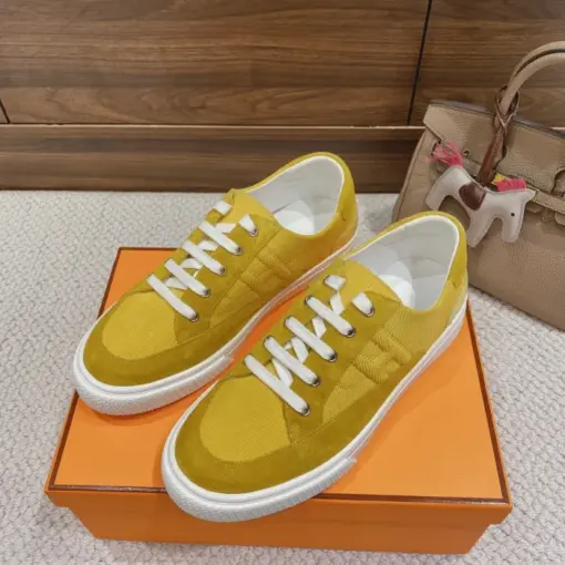 Hermes Deep Sneaker Yellow - Image 3