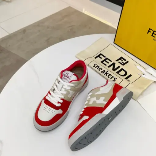 Fendi 2024SS Sneaker Red - Image 2