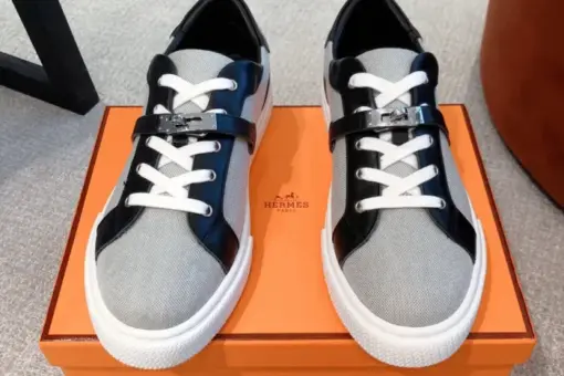 Hermes Day Sneaker Grey Black 2025