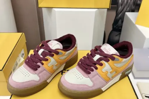 Fendi Match Low Top Sneaker Core Pink 2025