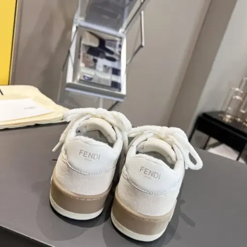 Fendi Match Low Top Sneaker Core White - Image 2