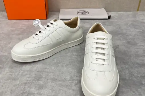 Hermes Boomerang Sneaker White 2025