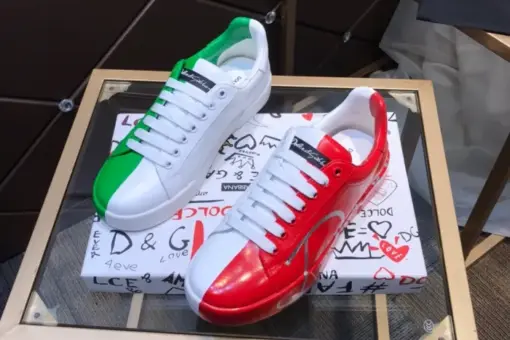 Dolce Gabbana Sneaker White Green Red 2025