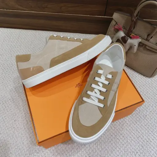 Hermes Deep Sneaker Beige - Image 2